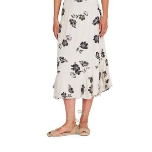 Amuse Society Jardin Del Rey MIDI Skirt